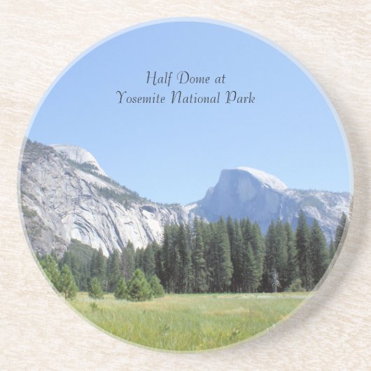 Halbe Haube am Yosemite Nationalpark Untersetzer (Vorne)