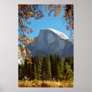 Halbe Haube im Herbst - Yosemite Nationalpark Poster