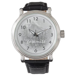 Halbe Haube im Winter Armbanduhr