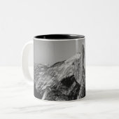 Halbe Haube ist eine weithin bekannte Eigenschaft Zweifarbige Tasse (Vorderseite Links)