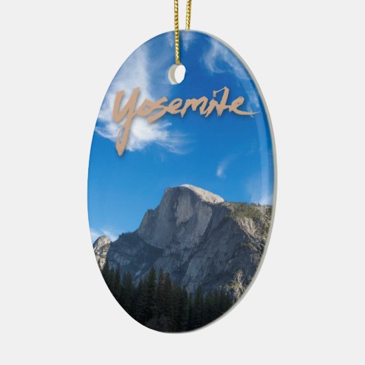 Halbe Haubeyosemite-Verzierung Keramik Ornament (Links)