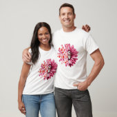 Halbe Herzen blühen halb Liebe T-Shirt (Unisex)