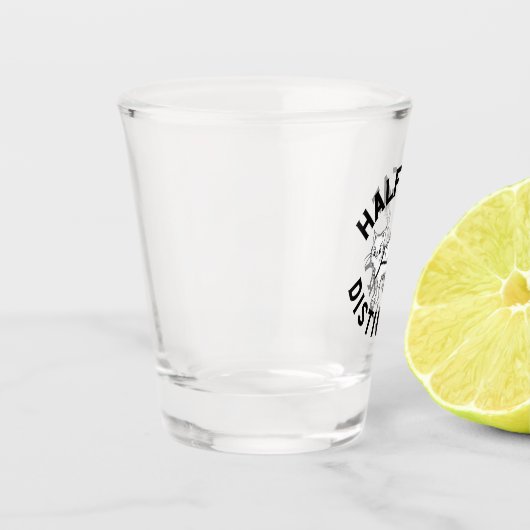 Halbe Katze Schuhglas Schnapsglas (Links)