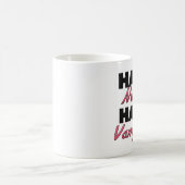 Halbe Krankenschwester-halber Vampir Kaffeetasse (Mittel)