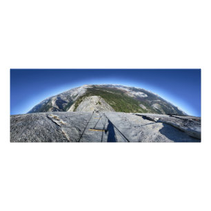 Halbe Kuppel mit Blick von den Kabeln herunter - Y Fotodruck