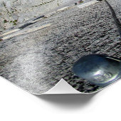 Halbe Kuppel mit Blick von den Kabeln herunter - Y Fotodruck (Ecke)