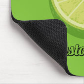Halbe Limette Mousepad (Ecke)