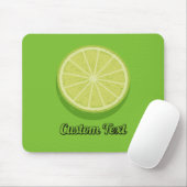Halbe Limette Mousepad (Mit Mouse)