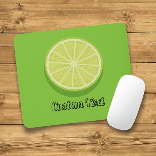Halbe Limette Mousepad