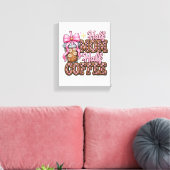 Halbe Mutter, halbe Leinwand  (Insitu (Wohnzimmer))