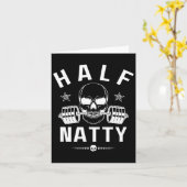 Halbe Natty Athletic Fitness Gym Bodybuilding Meme Karte (Gelbe Blume)