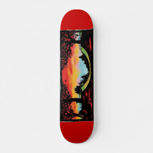 Halbe Pipe & Sunset Skateboard
