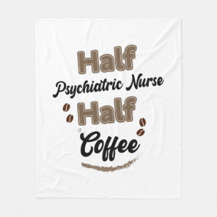 halbe psychiatrische Krankenpflege Halbtagskaffee Fleecedecke