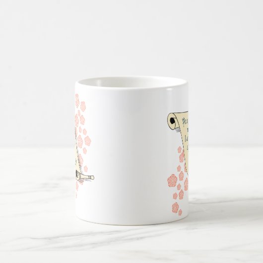 Halbe Qual Überzeugung Janes Austens, halbe Kaffeetasse (Mittel)