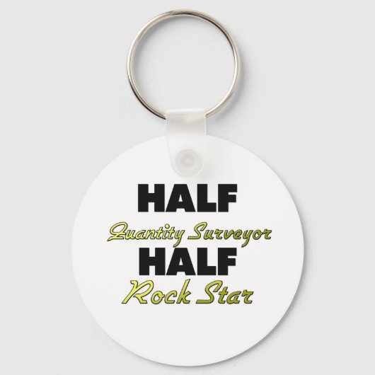 halbe Quantitätsübersicht oder halber Rock Star Schlüsselanhänger (Vorderseite)