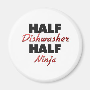 Halbe Spülmaschine halbes Ninja Magnet