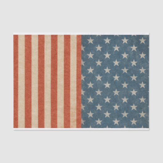 Halbe Stars, Halbstreifenpapier Seidenpapier (Vorderseite)