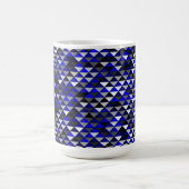 Halbe und halb Diamanten 15oz Tasse (Mittel)