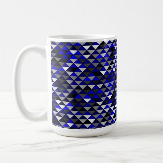 Halbe und halb Diamanten 15oz Tasse (Links)
