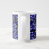 Halbe und halb Diamanten 20oz Tasse (Rückseite)