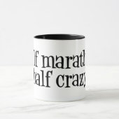halbe verrückte Tasse des halben Marathons (Zentrum)
