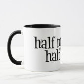 halbe verrückte Tasse des halben Marathons (Links)