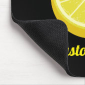 Halbe Zitrone Mousepad (Ecke)