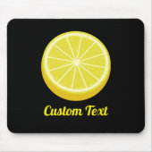 Halbe Zitrone Mousepad (Vorne)