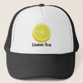 Halbe Zitrone Truckerkappe (Vorderseite)
