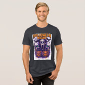 halben Nacht Tri-Blend Shirt (Vorderseite voll)