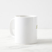 Halber Betriebsleiter-halber Rockstar Kaffeetasse (Vorderseite Links)