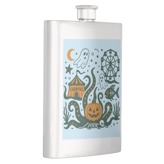 halber Carnaval unter dem Ozean Flachmann (Rechts)