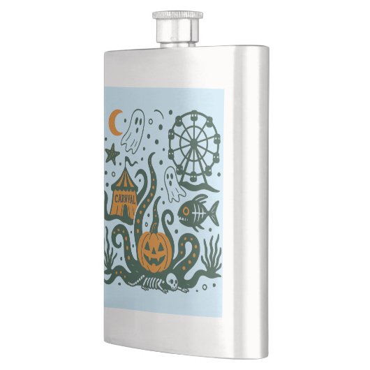 halber Carnaval unter dem Ozean Flachmann (Links)