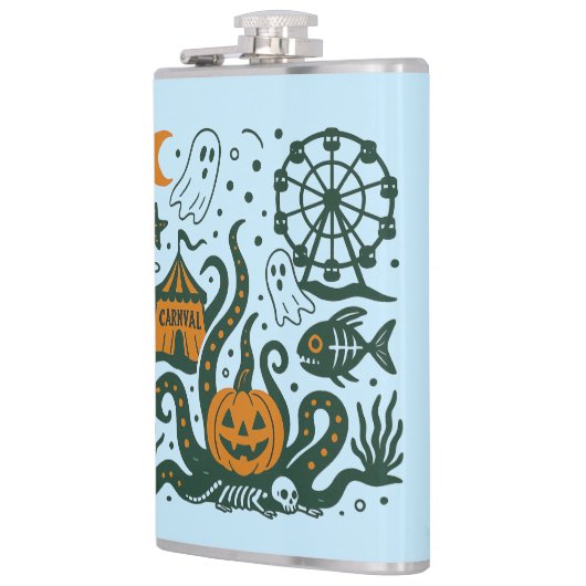 halber Carnaval unter dem Ozean Flachmann (Links)