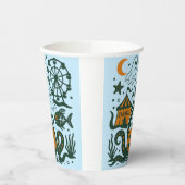 halber Carnaval unter dem Ozean Pappbecher (Links)