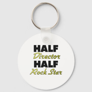 Halber Direktor Half Rockstar Schlüsselanhänger