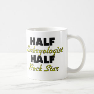 Halber Embryologist-halber Rockstar Kaffeetasse