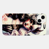 Halber Engel Teufel Dunkle Schönheit Gebrochener F Case-Mate iPhone Hülle (Rückseite (Horizontal))