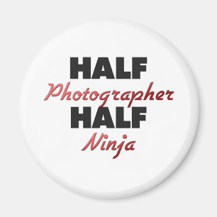 Halber Fotograf halbes Ninja Magnet