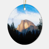 Halber Hauben-Park Yosemite Keramik Ornament (Links)
