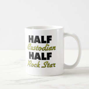 Halber Hausmeister-halber Rockstar Kaffeetasse