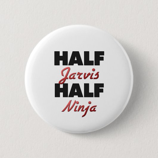 Halber Jarvis halbes Ninja Button (Vorderseite)