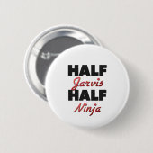 Halber Jarvis halbes Ninja Button (Vorne & Hinten)