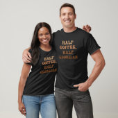 halber Kaffee Halbgeorgisch T-Shirt (Unisex)