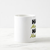 Halber Magier-halber Rockstar Kaffeetasse (Mittel)