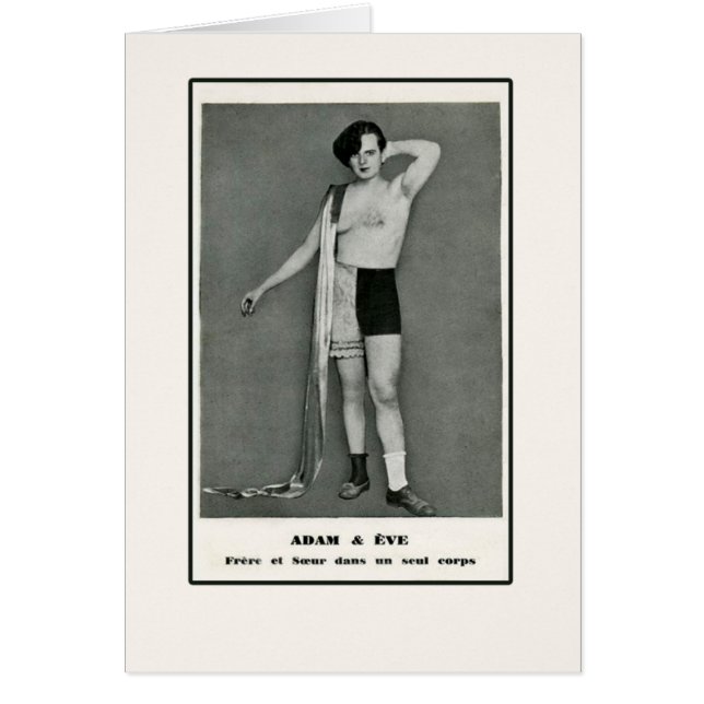 Halber Mann-halbe Frau Adams u. Eves (Vorne)