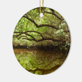 Halber Nebenfluss bei Ebbe Keramik Ornament (Links)