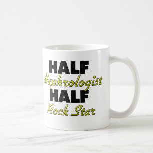 Halber Nephrologe-halber Rockstar Kaffeetasse
