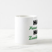Halber Patentanwalt-halber ZombieSlayer Kaffeetasse (Mittel)