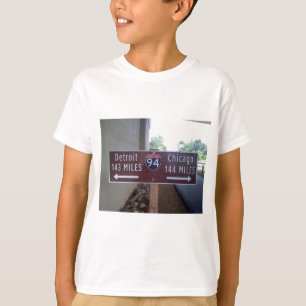 Halber Punkt, Detroit Chicago T-Shirt